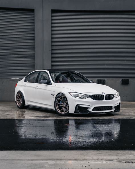 White BMW F80 M3 - Brixton Forged™