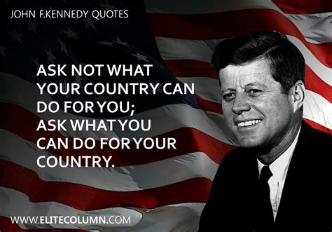 11 John F.Kennedy Quotes To Awaken To Spirit In You | EliteColumn