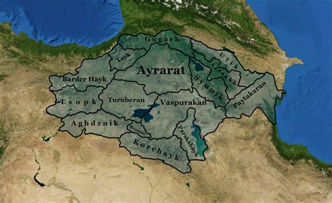 Ancient Armenia with its provinces : r/MapFans