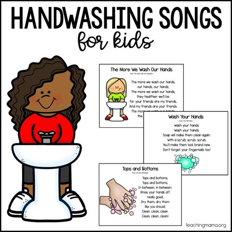 Handwashing Songs for Kids - Teaching Mama