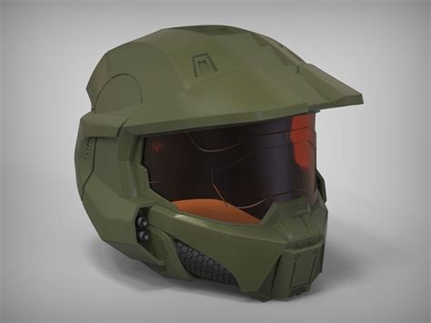 HALO Spartan Helmet | 3D Print Model | Print models, Spartan helmet, Model