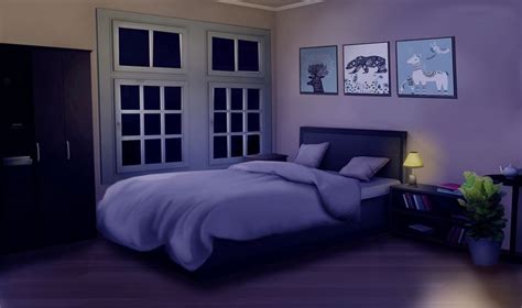 Pin by Yu on Episode | Living room background, Bedroom night, Bedroom designs images