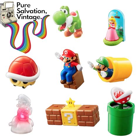 2022 Mcdonald's Super Mario Happy Meal Toys You Pick - Etsy Canada