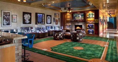 Incredible Baseball Man Cave Ideas