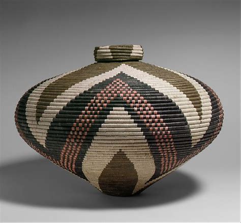 Beauty Nxgongo | Lidded Basket | Zulu peoples | The Metropolitan Museum of Art