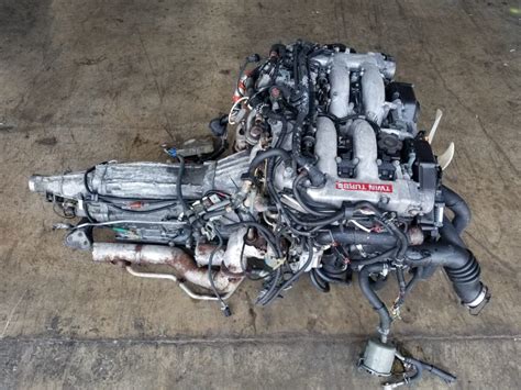 VG30DETT 1990 1996 NISSAN 300ZX Z32 TWIN TURBO 3.0 V6 JDM VG30DETT ENGINE With Automatic ...