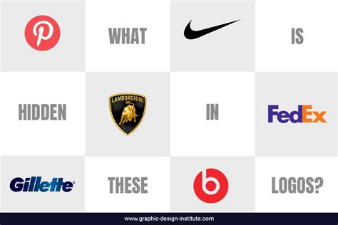 Hidden Pictures In Logos