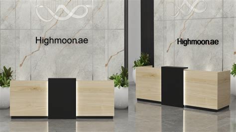 Modern Reception Desk – Reception Table For Sale in UAE