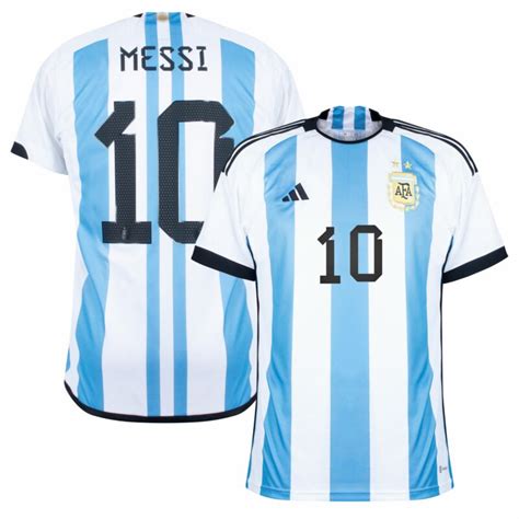 Lionel Messi Argentina 2022 World Cup Match Slim Fit Home Soccer Jersey 2022-23 - lagoagrio.gob.ec