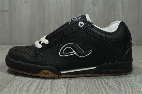 New Rare Vintage Adio Kenny Anderson Black Skate Shoes (around 2005) Mens Sz 7.5