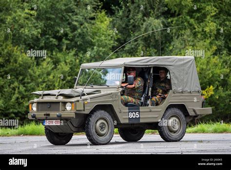 Bombardier Iltis, military light utility vehicle used by the Belgian ...