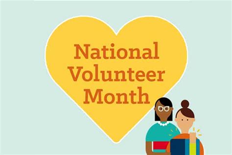 Happy National Volunteer Month 😁