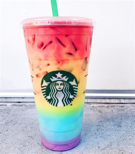 Rainbow Refresher | Starbucks Secret Menu | Starbucks Secret Menu