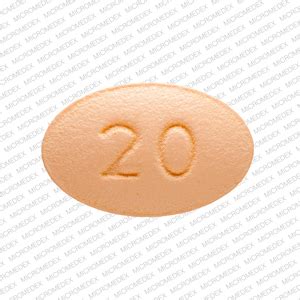 20 Pill Orange Oval 11mm - Pill Identifier