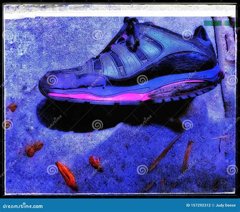 Sketchers Posterior Building Shoe Stock Photography | CartoonDealer.com #157292312