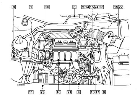 2001 Jetta 2.0 Exhaust Diagram