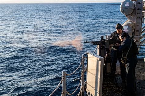 DVIDS - Images - USS America (LHA 6) Conducts Crew-Served Live Fire Exercise [Image 3 of 5]