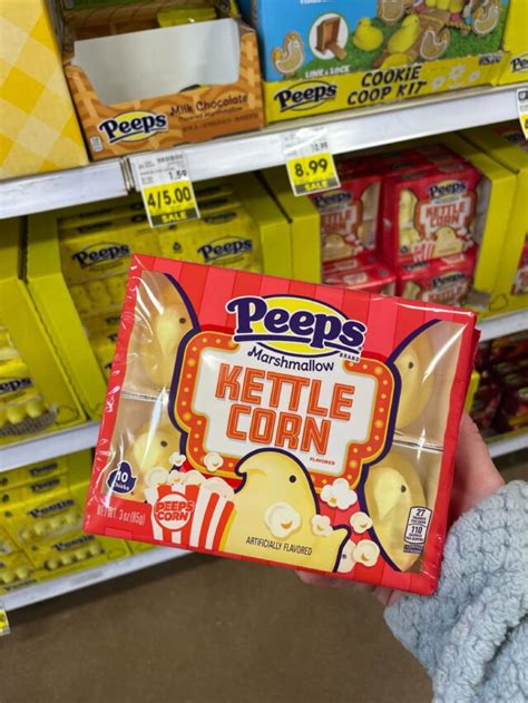 NEW Peeps Marshmallow Flavors 2023 (Kettle Corn & Dr. Pepper)