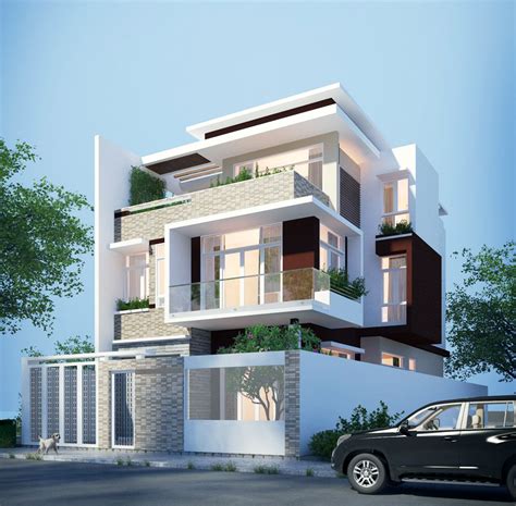 Three Storey Modern House Design - Pinoy House Designs