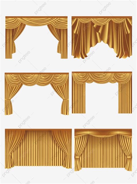 Stage Curtain Vector Design Images, Stage Curtain Vector Material ...