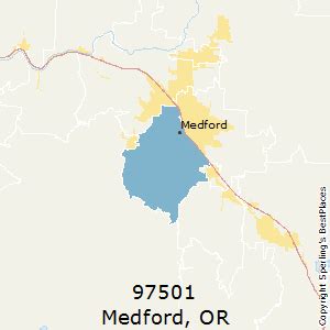 Medford Oregon Zip Code Map - Lydie Romonda