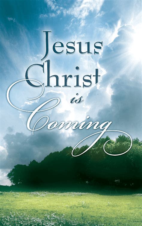 Jesus Christ is Coming - GospelBillboards.org