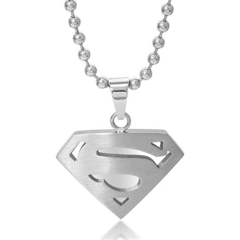 Superman Cutout Logo Pendant