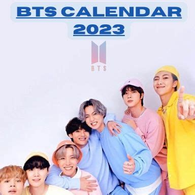 BTS Mini wall Calendar 2023 | New year wishes, Veterans day gifts, Mother birthday gifts