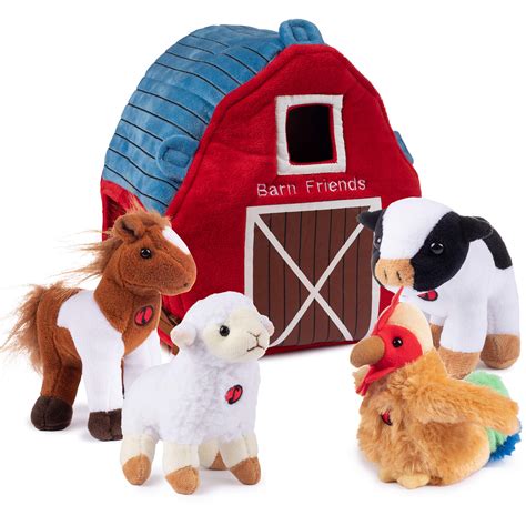 Buy Plush Creations Talking Plush Farm Animals for Toddlers with A ...