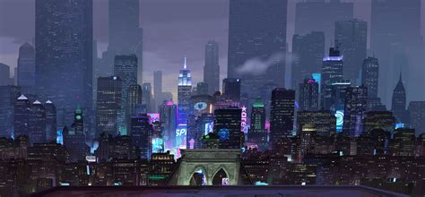 Spider-Man: Into the Spider-Verse Concept Art by Patrick O'Keefe | Concept Art World