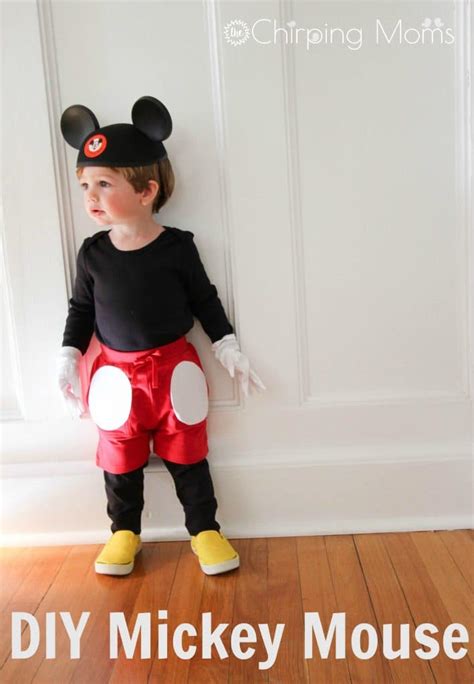 Easy DIY Mickey & Pals Costumes - The Chirping Moms