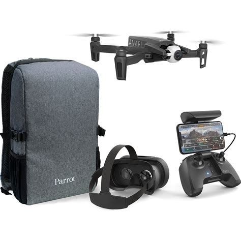 Parrot Anafi FPV 4K Portable Drone PF728050 B&H Photo Video