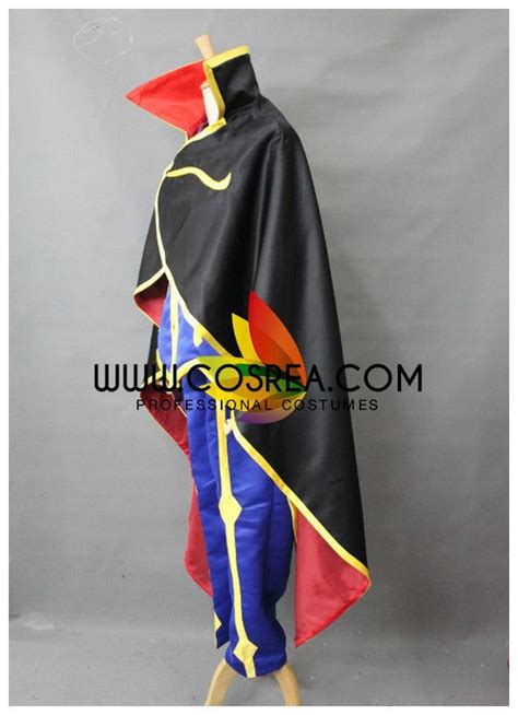 Code Geass Lelouch Zero Cosplay Costume - Cosrea Cosplay