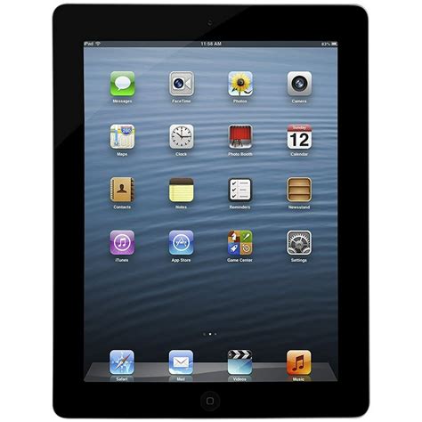 Apple iPad 3 Retina Display Wi-Fi 32GB - Black (3rd Generation) - Refurbished MC706LL/A ...