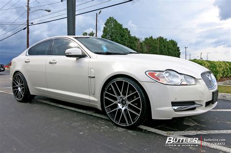 Jaguar XF with 22in Lexani CSS8 Wheels exclusively from Butler Tires ...