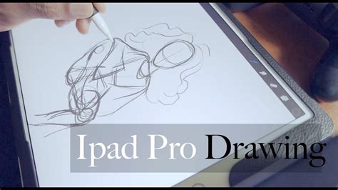 Ipad pro Drawing - YouTube