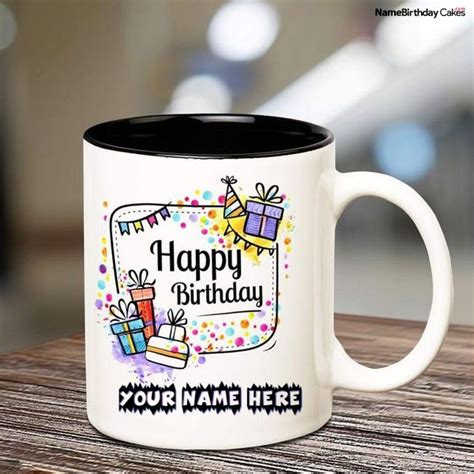 Happy Birthday Mug With Name