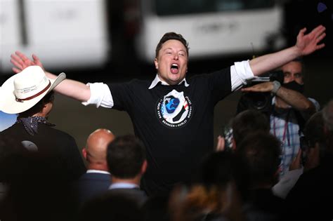 Elon Musk 'overcome with emotion' after SpaceX's 1st astronaut launch ...