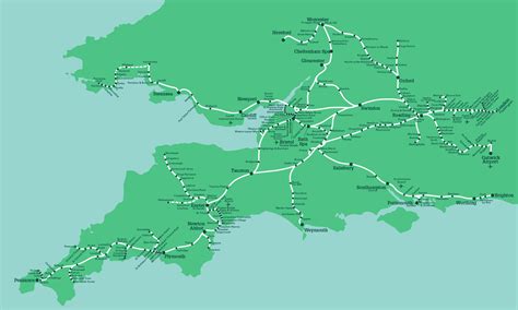 akzeptieren Verwechseln Schub gwr train routes map irgendwo ungebraucht Zeit