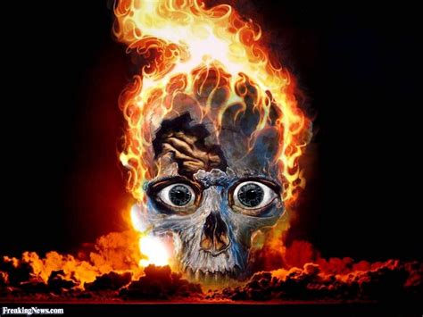 Fire Skull Wallpapers - WallpaperSafari