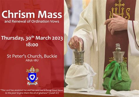 Chrism Mass 2023 – Roman Catholic Diocese of Aberdeen