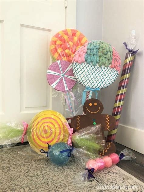 5 Ways to Make Giant Candy for a Candyland Theme | Candy decorations diy, Candy themed party ...