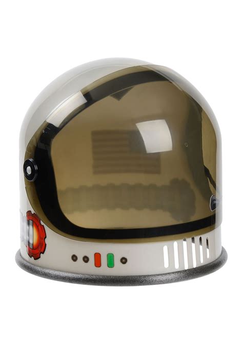 Silver Astronaut Costume Helmet for Kids