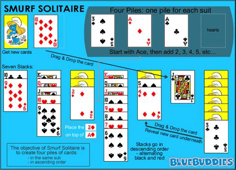 Smurf Solitaire - BlueBuddies.com