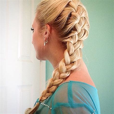 QUEEN ELSA BRAID!! | Elsa braid, Elsa braid hairstyle, Braided hairstyles