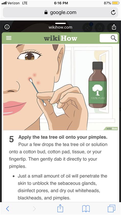 Tea Tree Oil Acne