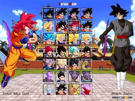 Dragon ball z mugen characters pack download - warsdast