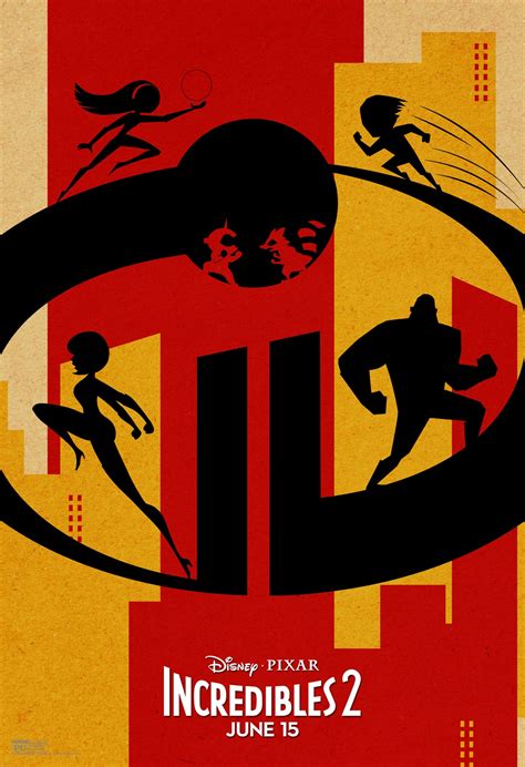 Disney•Pixar Incredibles 2 - Incredibles 2 Exclusive Graphic Poster Series Campaign | Clios