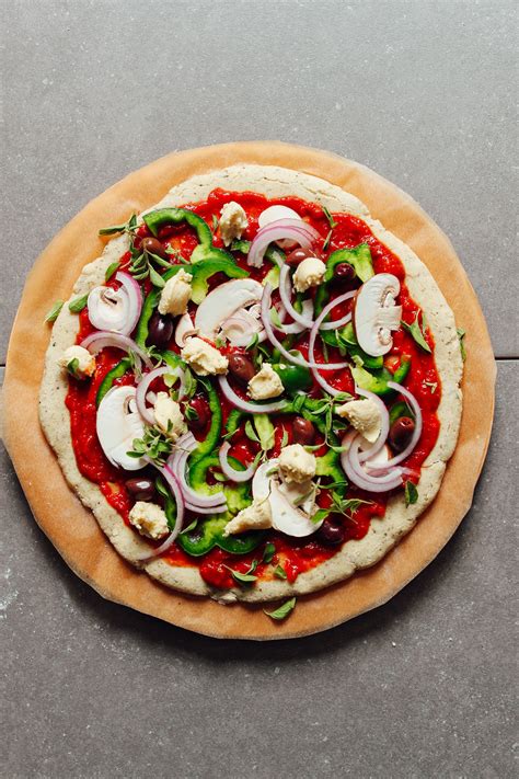 Vegan Gluten-Free Pizza Crust | Minimalist Baker Recipes