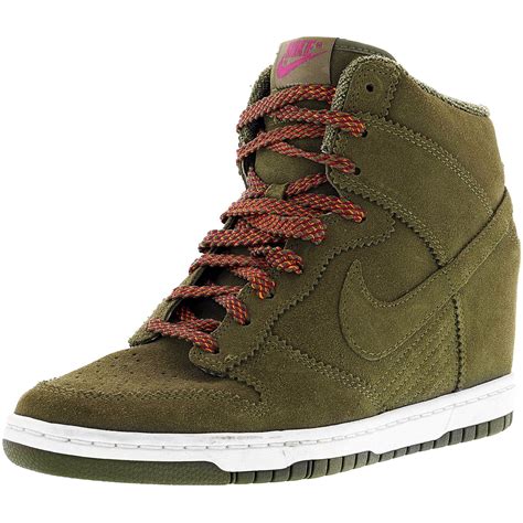 Nike - Nike Women's 528899 200 High-Top Suede Fashion Sneaker - 9.5M - Walmart.com - Walmart.com